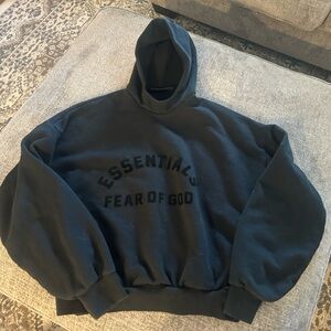Essentials Black Hoodie